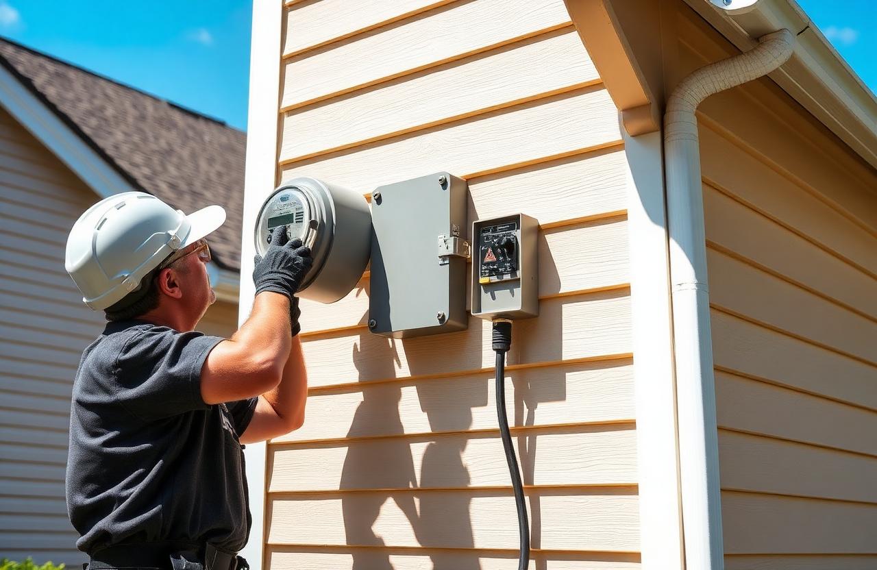 Phenix City, Alabama residential neighborhood served by Bright Force Electric.